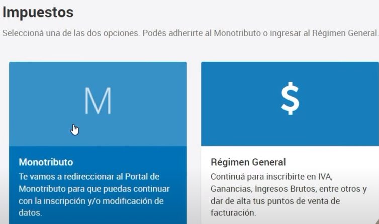 como darse de alta en monotributo