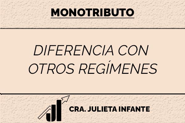 monotributo vs otros regimenes