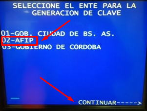 recupero de clave fiscal afip