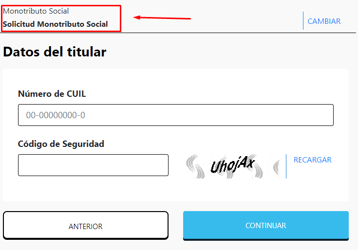 sacar turno anses monotributo social