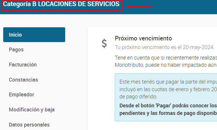 categoria de monotributo soy