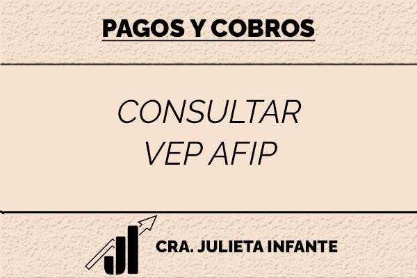 como consultar vep afip