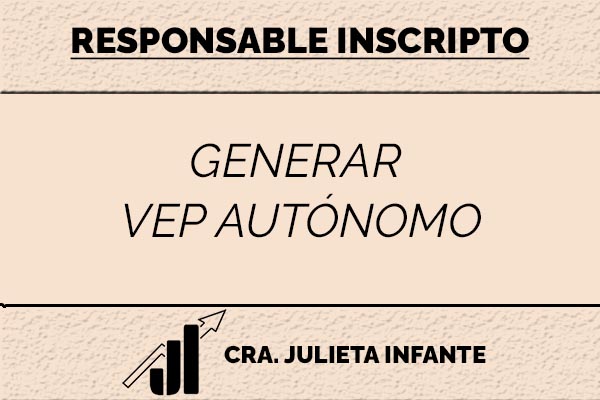 como generar vep autonomos