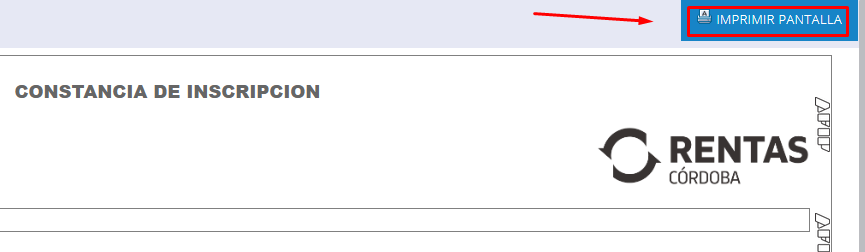 imprimir constancia de afip