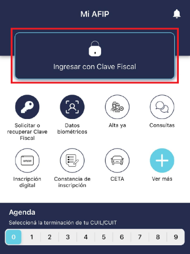 consultar deuda app afip
