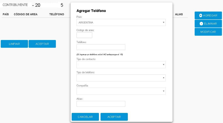 registrar telefono domicilio fiscal electronico
