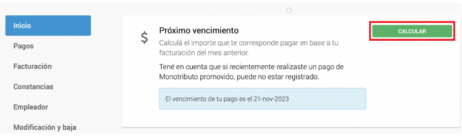 como saber cuánto pagar de monotributo promovido